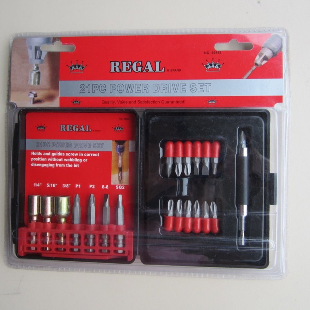 Regal 21pc Power Drive Set with Case 99442